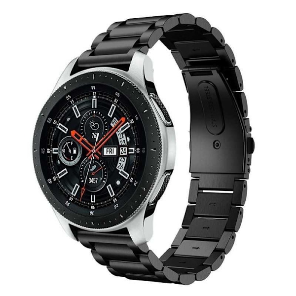 Metallirannekoru Samsung Galaxy Watch 42mm LTE Musta Black