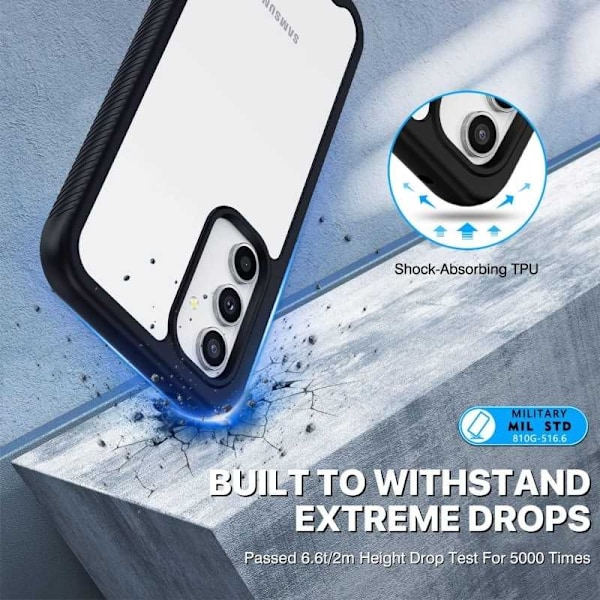 Samsung A14 5G/4G Full Cover Tech-Protect Defense 360 ​​​​Shell Transparent