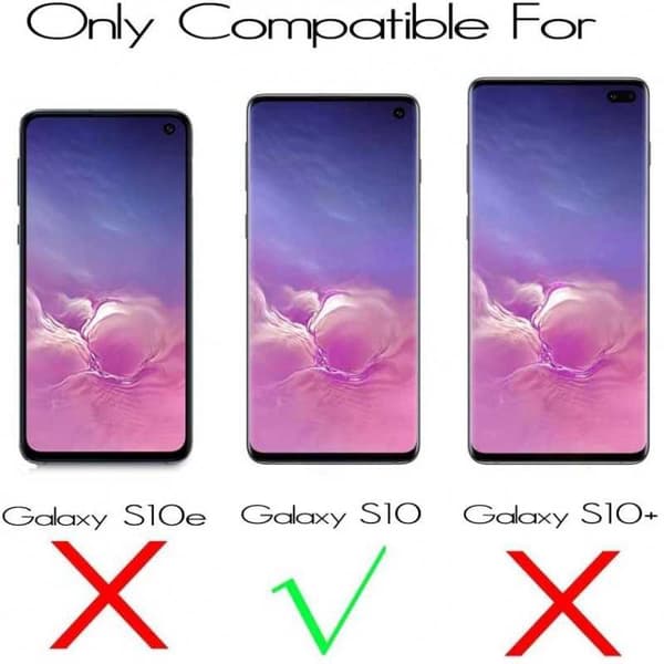 Samsung S10 Tunt Lätt Skal Basic V2 Rosenguld Rosa guld