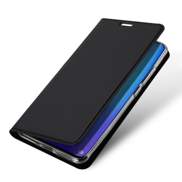 Huawei P30 Pro Exclusive Flip Case Smooth-kortspor Black