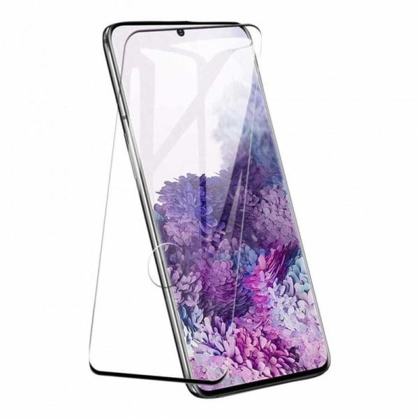 Samsung S20 Plus FullFrame 3D 0,26mm 9H herdet glass Transparent