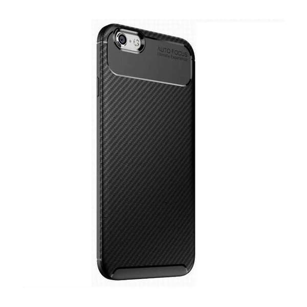 iPhone 6S Plus Stöttåligt Skal FullCarbon V4 Svart