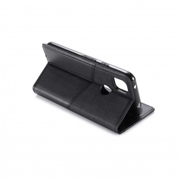 Google Pixel 4a 5G elegantti PU-nahkakotelo RFID-estolla Black