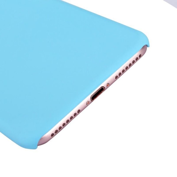 iPhone 7 Plus ultraohut kumipinnoitettu mattamusta kansi Svart