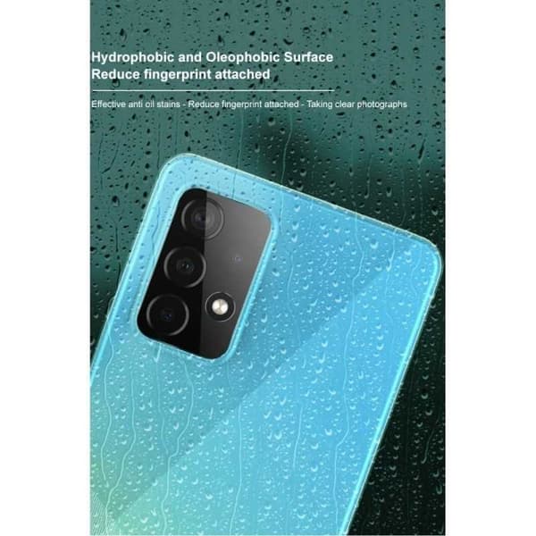 2-PACK Samsung A72 5G Kamera Linsskydd Transparent