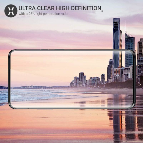 2-PACK OnePlus 9 FullFrame® 0.26mm 9H Härdat Glas Transparent
