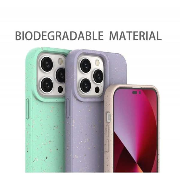 iPhone 15 Pro Max Stöttåligt Ekovänligt Mobilskal NordCell™ Rosa