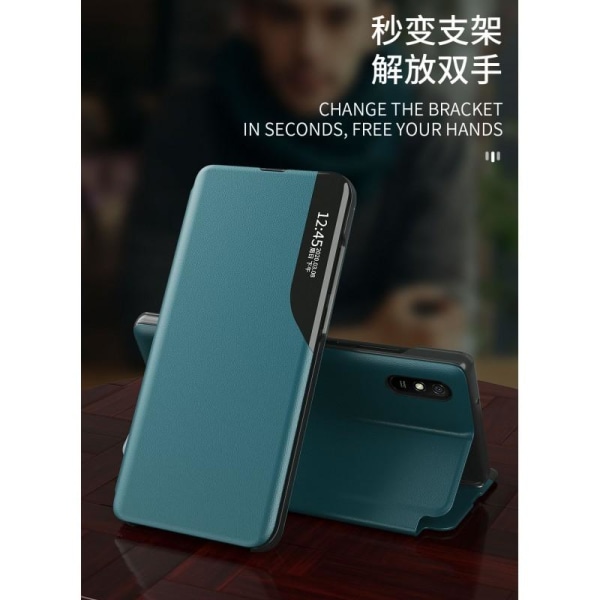 Xiaomi Redmi 9A Stilrent Smart View Fodral - Svart Svart