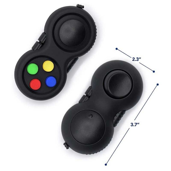Lugnande Fidget Toy Kontroll Svart