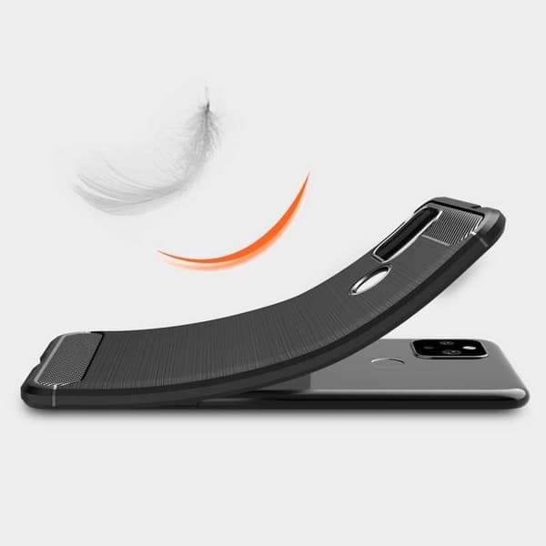 Google Pixel 4a 5G Iskunkestävä SlimCarbon Black
