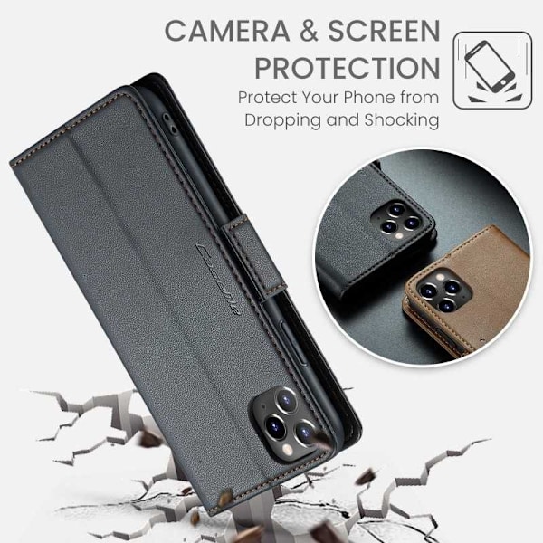 CaseMe Skin Pro Case iPhone 11 Pro Max Black