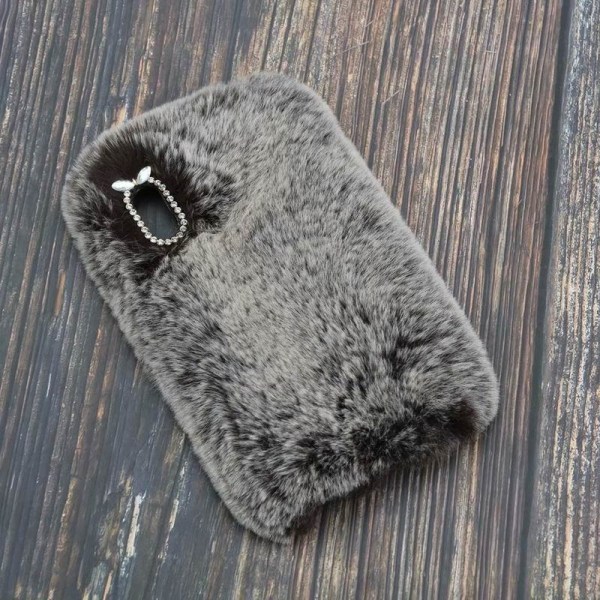 iPhone XS Max Cuddly & Fluffy Cover Fluff Black