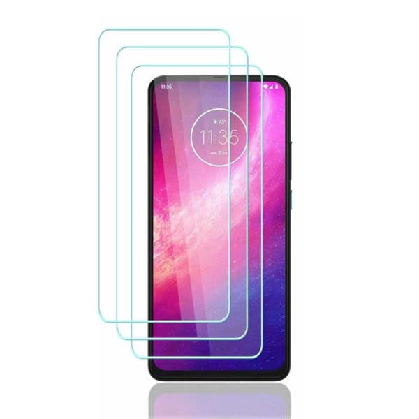 3-PACK Motorola One Hyper Skärmskydd Premium Transparent