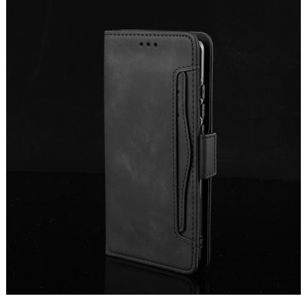 Xperia 10 V lompakkokotelo PU-nahkainen 6-POCKET Winston V3 Black