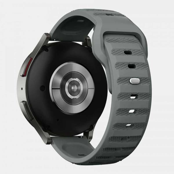 Universalt Slitstarkt Armband Titan's Grip 22mm - Mörkgrå