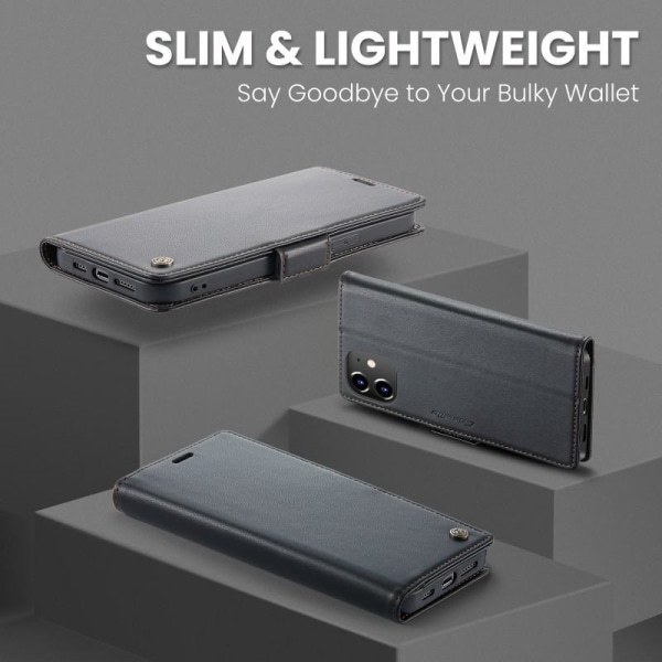 CaseMe Skin Pro Fodral iPhone 12 / 12 Pro Svart