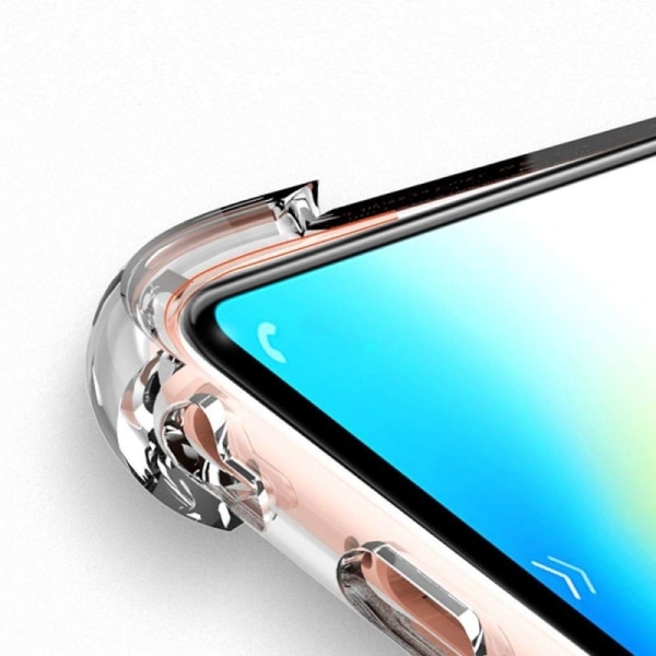 Samsung A50 Støtsikkert skall med forsterkede hjørner (SM-505FN) Transparent