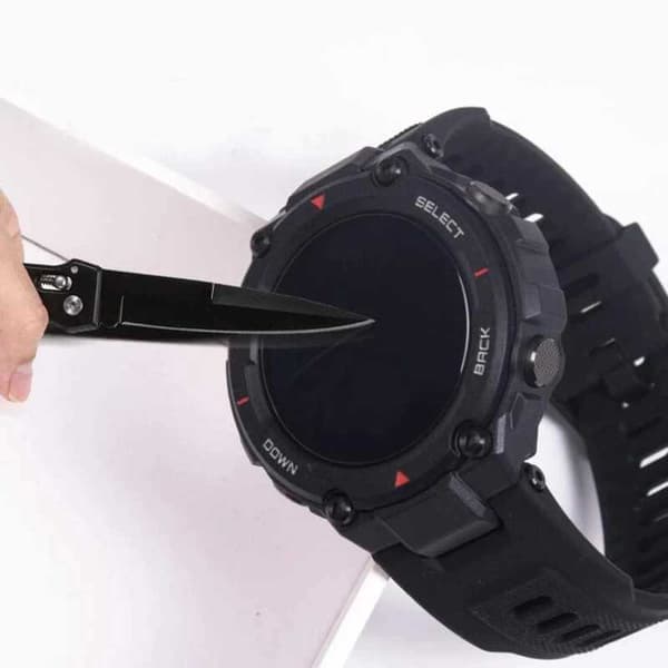 2-PACK Amazfit T-Rex Pro Härdat Glas 0.2mm 9H 2.5D Transparent