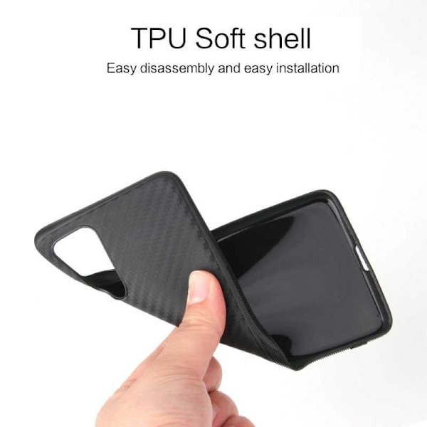 Samsung S20 Plus Iskunkestävä FullCarbon V2 Black