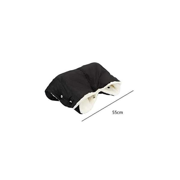 Tuulenpitävä käsienlämmitin rattaille Black