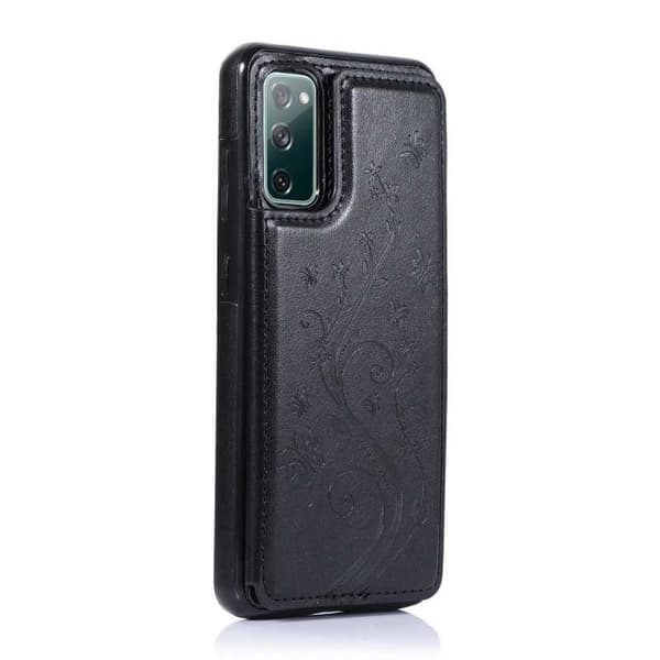 Samsung S20 FE Iskunkestävä kotelo, 3-taskuinen Flippr V2 Black