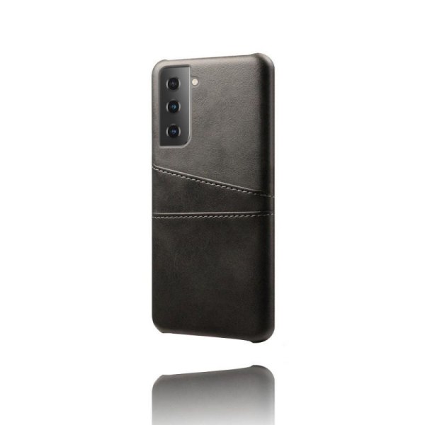 Samsung S21 Mobile Cover Card Holder Retro V2 Black