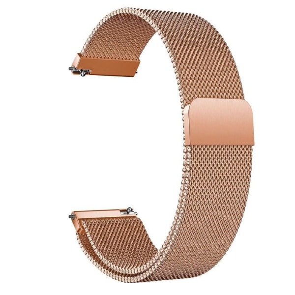 Samsung Galaxy Active Armband Milanesisk Loop Roséguld Svart