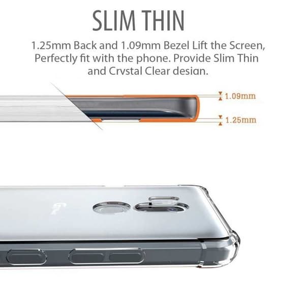 Google Pixel 3a iskuja vaimentava silikonikuori Shockr Transparent