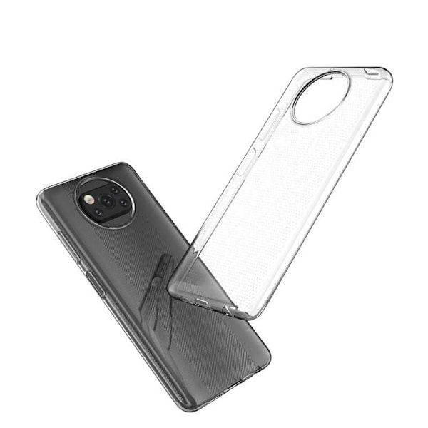 Xiaomi Poco X3 NFC iskuja vaimentava pehmeä kansi Simple Transparent