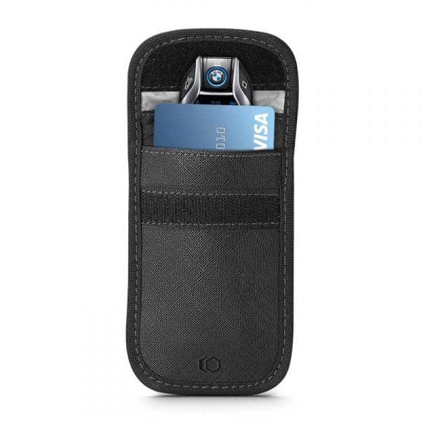 RFID-suojattu avainkotelo Tech-Protect V1 Cross Black one size