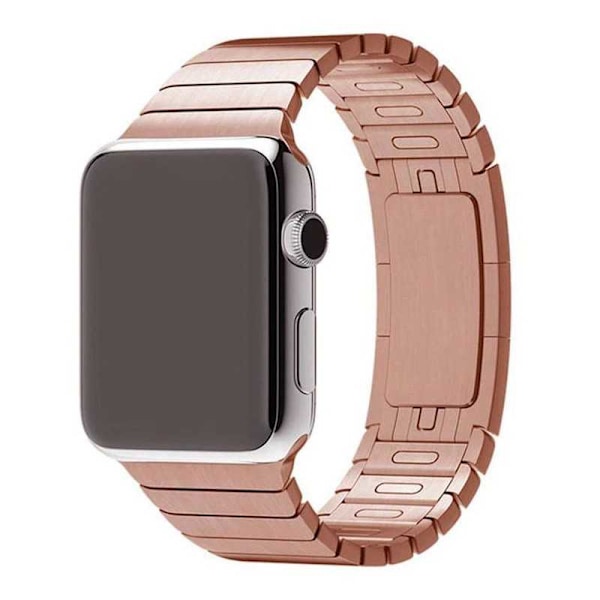 Länkarmband Apple Watch Series 6 40mm Roséguld Svart