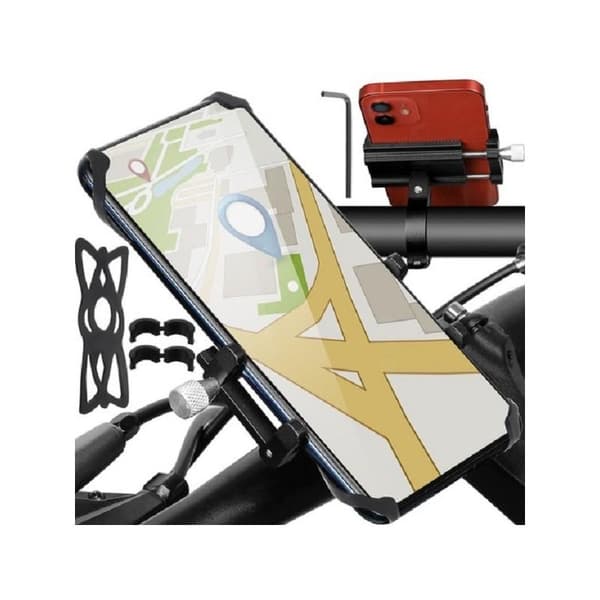 Cykeltelefonhållare med resår U18282 Black