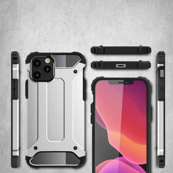 iPhone 13 Pro iskunkestävä kotelo SlimArmor Black