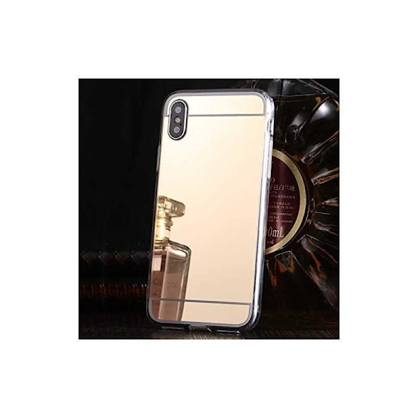 Huawei P20 Lite Elegant Stötdämpande Spegelskal TPU Svart