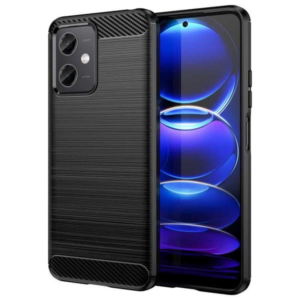 Xiaomi Redmi Note 12 Pro 5G iskunkestävä SlimCarbon kotelo