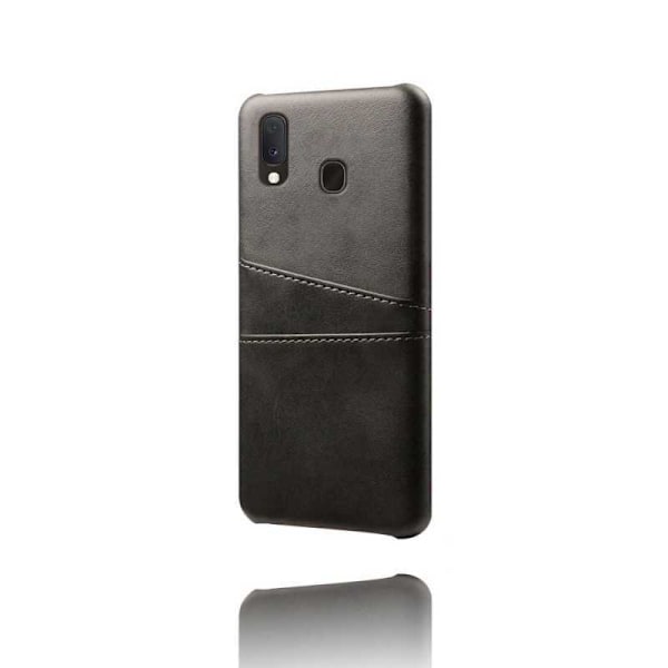 Samsung A20e Skal Korthållare Retro V2 Svart