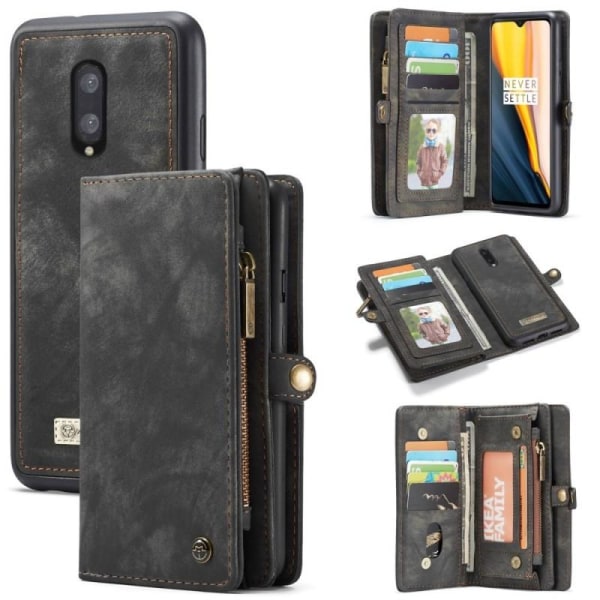 Multi-Slot Wallet Case OnePlus 7 Black