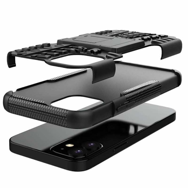 iPhone 13 Stöttåligt Skal med Stöd Active Svart