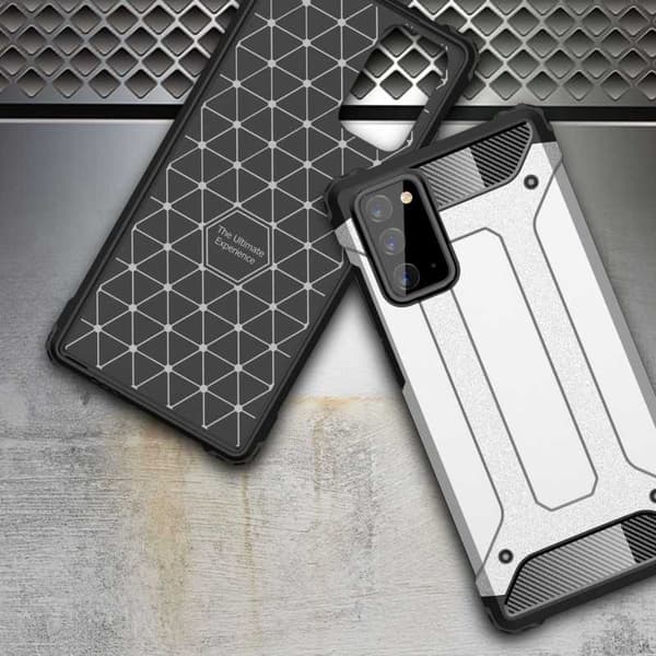 Samsung Note 20 Stöttåligt Skal SlimArmor Svart