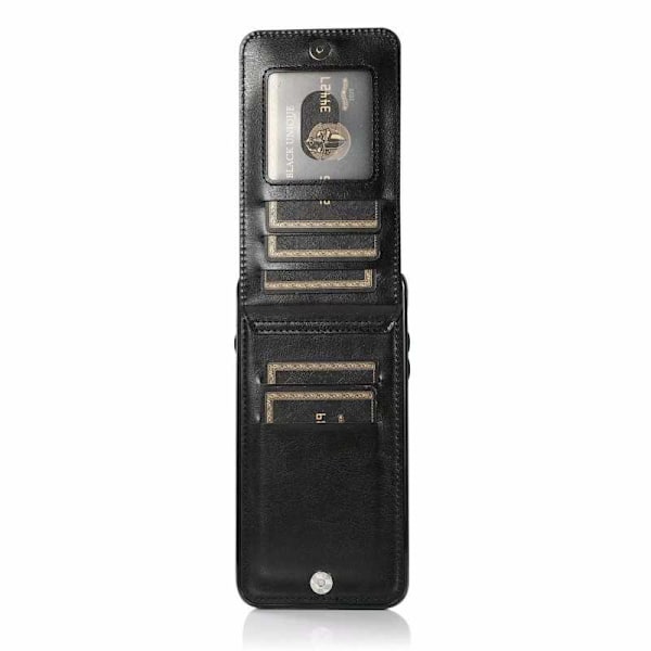 iPhone 7 Plus / 8 Plus Mobil Cover Kortholder 6-SLOT Retro V3 Rosenguld