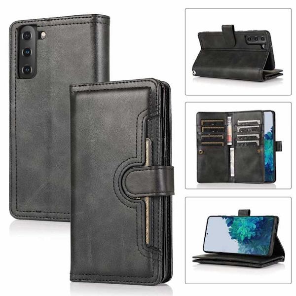 Samsung S21 Ultra Wallet Case 11-Pocket Array V3 Black