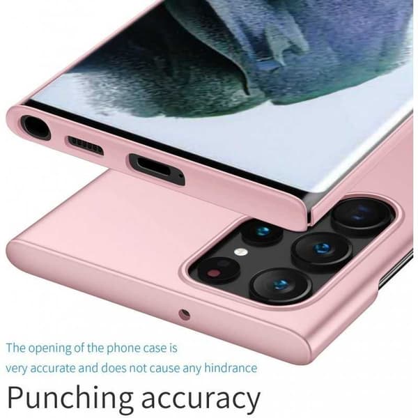 Samsung S23 Ultra Tunt Lätt Mobilskal Basic V2 Rosenguld Rosa guld