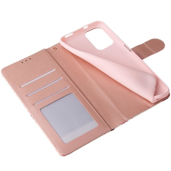 Redmi Note 10 Pro Trendikäs lompakkokotelo Sparkle 4-FACK Pink