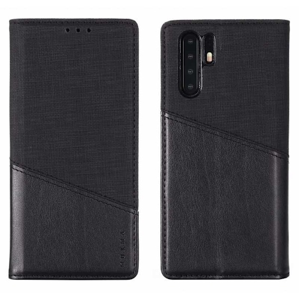 Huawei P30 Pro Elegant Fodral i PU-Läder med RFID Block Svart