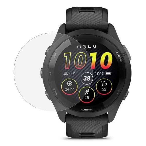 Härdat Glas 0.2mm 9H för Garmin Forerunner 265s Transparent