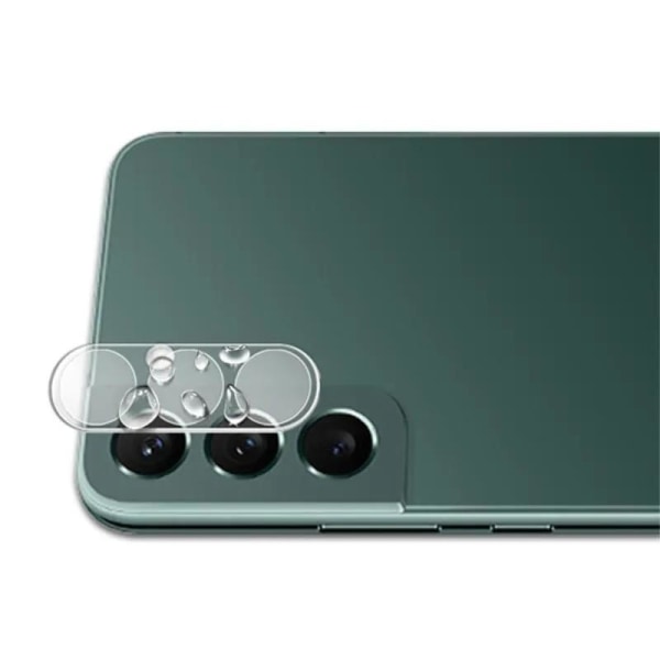 Samsung S23 Kamera Linsskydd Härdat Glas Transparent