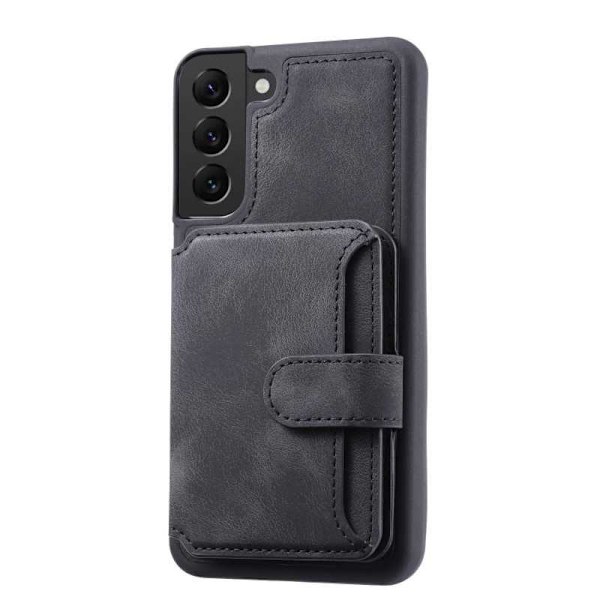 Samsung S22 Plus Iskunkestävä Premium Cover 7-SLOT Solid V6 Nordcell™ Black