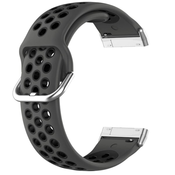 Fitbit Versa 3 / Versa 4 / Sense 2 tyylikäs urheiluranneke Runnr Black