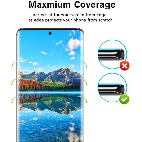 Xiaomi Mi 11 Ultra Härdat Glas 3D 0.26mm 9H Fullframe Transparent