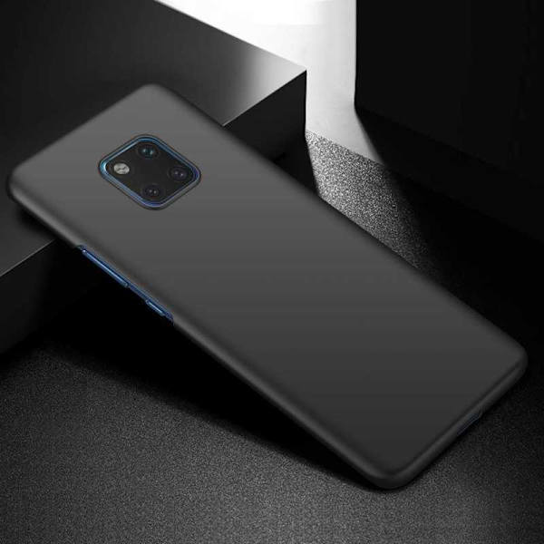 Mate 20 Pro Ultra Thin Matte Black Cover Basic V2 Black